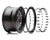 Sandcraft Polaris RZR 15" X 8" Fronts & 15" X 11" Rears Merica Beadlock Wheel Sandcraft Polaris RZR 15" X 8" Fronts & 15" X 11" Rears Merica Beadlock Wheel
