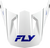 Fly Racing - Kinetic Verdict Helmet Visor White/blue/grey Xl/2x - 73-8722VX