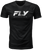 Fly Racing - Fly Worldwide Tee Black Lg - 354-0406L