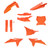 Acerbis - Plastic Kit- Full Ktm Orange - 2986815226