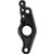 Alloy Art - Block Rear Swingarm Pivot M8 Touring Black Ano - M8PB-2