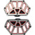 Kodlin Usa - Floorboards Mini Nxl Black W/ Red Accent - K73254-RL Kodlin Usa - Floorboards Mini Nxl Black W/ Red Accent - K73254-RL