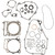 Prox - Gasket Set Complete Crf250r + 250rx - 34.1352