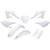 Ufo - Body Kit Yzf Restyle Kit White - YAKIT335F@046