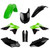 Polisport - Polisport Replica Plastic Kit,full Kit Kawasaki Oem Color 13 - 91486