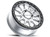 Raceline Wheels - Raceline Alpha Hyper Silver W/ Black Outer Ring 17x7 4x137 +40 - A14SB-77037+40