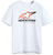 Alpinestars - Aligned Ss Csf Tee White Xl - 1235-72315-20-XL