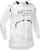 Fly Racing - Evolution  Dst Le Flash Jersey White/silver Sm - 379-125S