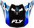 Fly Racing - Formula S Carbon Byte Visor Blue Carbon/blue/white Md/lg - 73-4452VM