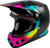 Fly Racing - Formula S Carbon Legacy Helmet Black/electric Blu/fuschia Md - 73-4445M