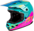 Fly Racing - Youth Kinetic Drip Helmet Turquoise/pink/yellow Ym - 73-8680YM