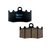 Gbrakes - Brake Pads Semi Metallic - GB0556-69