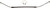 Gbrakes - Steel Brake Line Rear Ktm - FK003D742R