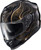 Scorpion Exo - Exo-t520 Helmet Nama-shimi Black/gold Md - T52-2304