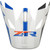 Z1r - Visor Kit Rise Org/blu -