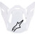 Alpinestars - Visor Sm10 Solid White - 8980123-2180-OS