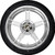 Coastal Moto - Wheel Rear Daytona W/tire Abs(tpms) Chrome 18" - PKG2-DAY185CH-ABST