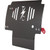 Thrashin Supply Co. - Plate Skid Carbon Gloss W/red 2024 Flhx Fltrx - TSC-3034-2