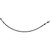 Fat Baggers Inc. - Ez Install Brk Ln Or Hyd Cltch Extension 30" Black Braid - 100030-B
