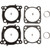 S&s Cycle - Gasket Kit 4.25"bore .030" Head/base/exhaust Center Cool M8 - 900-1333