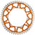 Moto-master - Fusion Series Dual Ring Sprocket (orange, 420-46t) Hus, Ktm - 620273546