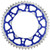 Moto-master - Fusion Series Dual Ring Sprocket (blue, 520-48t) Tm - 620193448