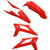 Acerbis - Plastic Kit Beta Red - 2936290004