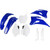 Ufo - Body Kit Yzf250/450 06-09 Oem - YAKIT305F@999