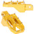 Thrashin Supply Co. - Footpegs Aggressor Rear M8 Softail Gold - TSC-2022-5-SR
