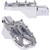 Thrashin Supply Co. - Footpegs Aggressor Rear M8 Softail Chrome - TSC-2022-3-SR