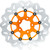Gbrakes - Brake Rotor Front Wave Floating Orange - GBDU024