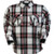 Z1r - Jacket Ashwood Flannel White/red Lg -