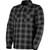 Icon - Jacket Fallblock Flannel Black Lg -