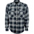 Gerbing Heated Clothing - Shirt Flannel 7v Gray/black Xl - GER7VFS-BG-XL