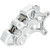 Arlen Ness - Caliper Mono Axial 14 Inch Right Chrome - 320-103