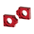 Rfx - Rear Axle Blocks Red Hon - FXAB 10300 99RD