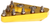 Rfx - Solid Rear Brake Tip Yellow - FXRB 90101 99YL