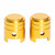 Rfx - Valve Caps 2pcs Gold - FXVC 30000 00GD