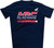 D-cor - Honda Hrc2 Tee Navy Lg - 80-130-3
