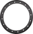 Sedona - 14" Beadlock Ring 10mm 16 Holes Matte Blk - 570-9116