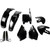 Ufo - Body Kit Suzuki Rm125/250 99-00 Black - SUKIT400F@001