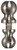 Trimax - Trimax 2" & 2-5/16 Double Tow Ball Chrome - TDBC22516