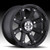 Vision Wheels - Vision Aluminum Wheel 393 Lockout 12x7 - 393-127136MB4