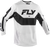 Fly Racing - Kinetic Mesh Jersey White/black Lg - 380-310L