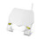 Cycra - Stadium Number Plate White - 1CYC-1207-42