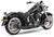 Cobra - El Diablo 2-1 Black Softail 12-17 - 6483B