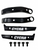 Cycra - Replacement Abrasion Guard Set Vortex Black - 1CYC-1060-12