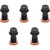 Arlen Ness - Bolt Banjo 5-pk M12x1.25 Black 12-pt Dual F/r Mc Softail - 300-864