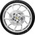 Coastal Moto - Wheel Front Hurricane W/tire Abs (tpms) Ch 21"  08-23 Tour - PKG2-HUR213CH-ABST