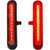 Custom Dynamics - Lights Saddlebag Led Red Lens - CD-LRST-SB-R